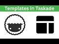 Taskade Tutorial what are Templates in taskade