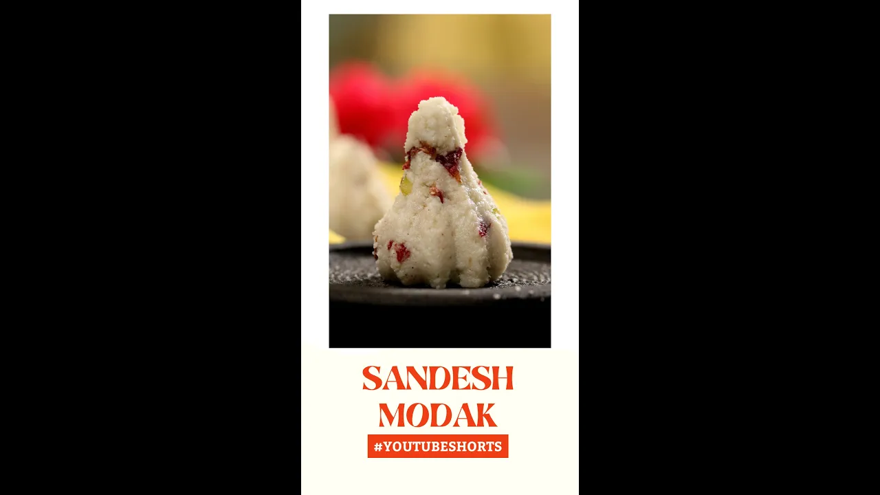 Sandesh Modak   #Shorts   Ganesh Chaturthi Special   #GanpatiBappaMorya   Sanjeev Kapoor Khazana