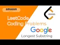 Longest Substring without repeating characters leetcode - JAVA