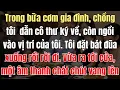 Lagu Trong bữa cơm gia đình, chồng tôi  dẫn cô thư ký về, còn ngồi vào vị trí của tôi  Tôi đặt bát đũa xu
