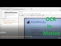 Optical Character Recognition in matlab Optical character recognition OCR in matlab OCR