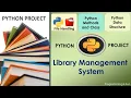 Python Project Python Library Management System Project - Full Tutorial