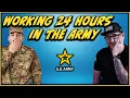 Working for 24 hours in the Army on CQ Staff Duty