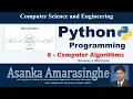 Python 8 Sinhala Computer Algorithms