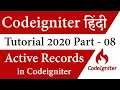 What is Active Records in Codeigniter Codeigniter Tutorial in Hindi Part learn2smart
