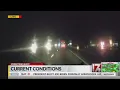 Taking a look at the 6 a m road conditions
