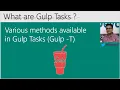 What are Gulp Tasks