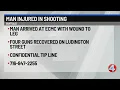 1 injured in Sunday night shooting