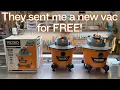 Testing the Ridgid Wet Dry Vac Lifetime Warranty
