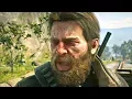 Red Dead Redemption 2 - Train Heist Faking John Marston s Death