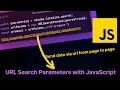URL Parameters - Send and Extract Data Between Pages
