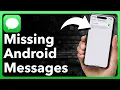 How To Fix iPhone Not Receiving Text Messages From Android