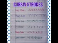 How To Practice Cursive Patterns