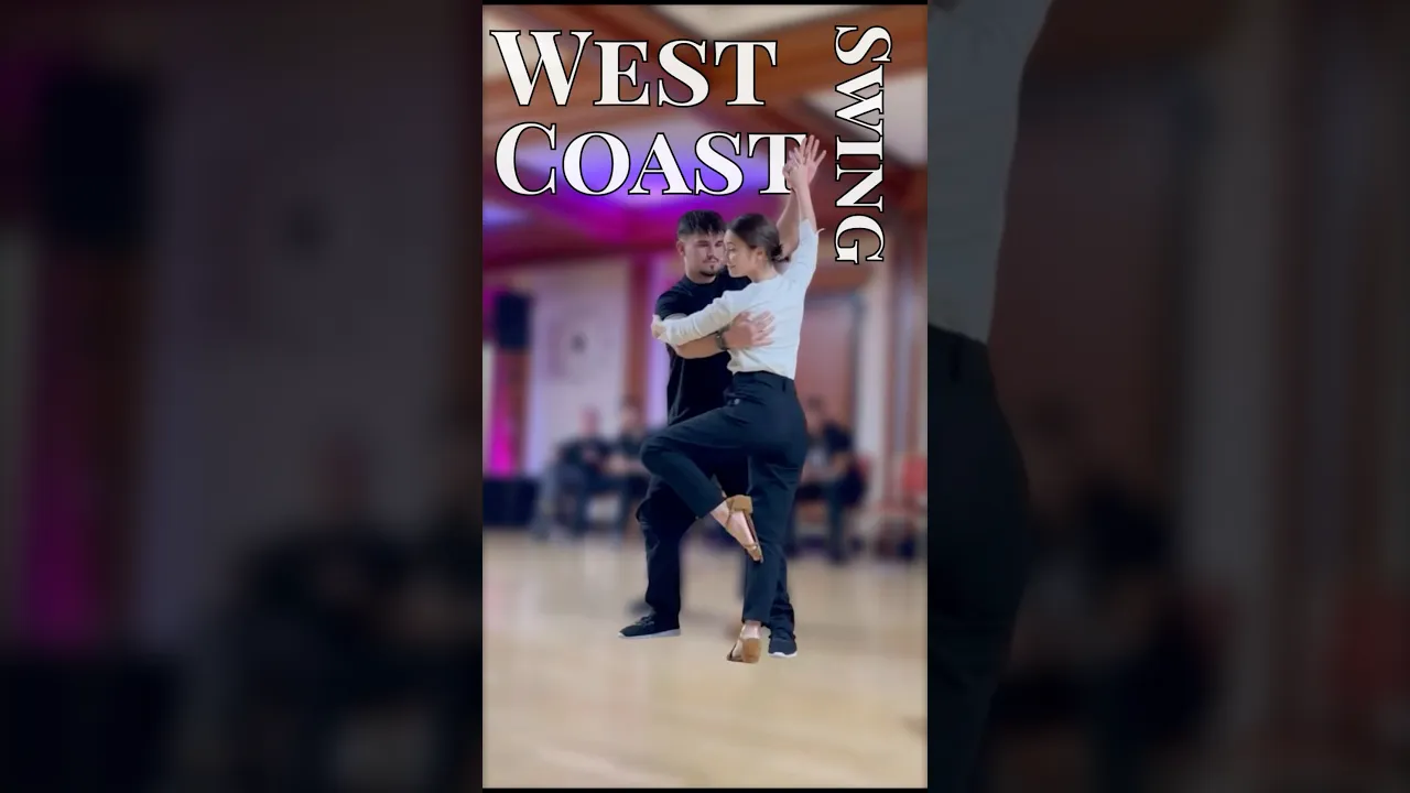 West Coast Swing Improvisation part 1 #westcoastswing #modernswing #improvisation #wcs