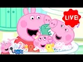 Download Lagu 🔴 LIVE Peppa Pig Songs 🔴 | Bath Time Song + More Nursery Rhymes \u0026 Kids Songs | #live