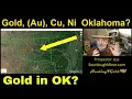 Where Can I Find Gold Nickel and Copper in Oklahoma USGS MRDS map summary