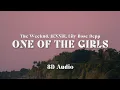 Download Lagu The Weeknd, JENNIE, \u0026 Lily Rose Depp - One Of The Girls | 8D AUDIO w/ LYRICS