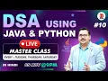 DSA Masterclass LIVE Data Structures Algorithms Java Python in Hindi