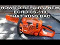 How To Repair an Echo CS-310 Chainsaw That Runs Bad