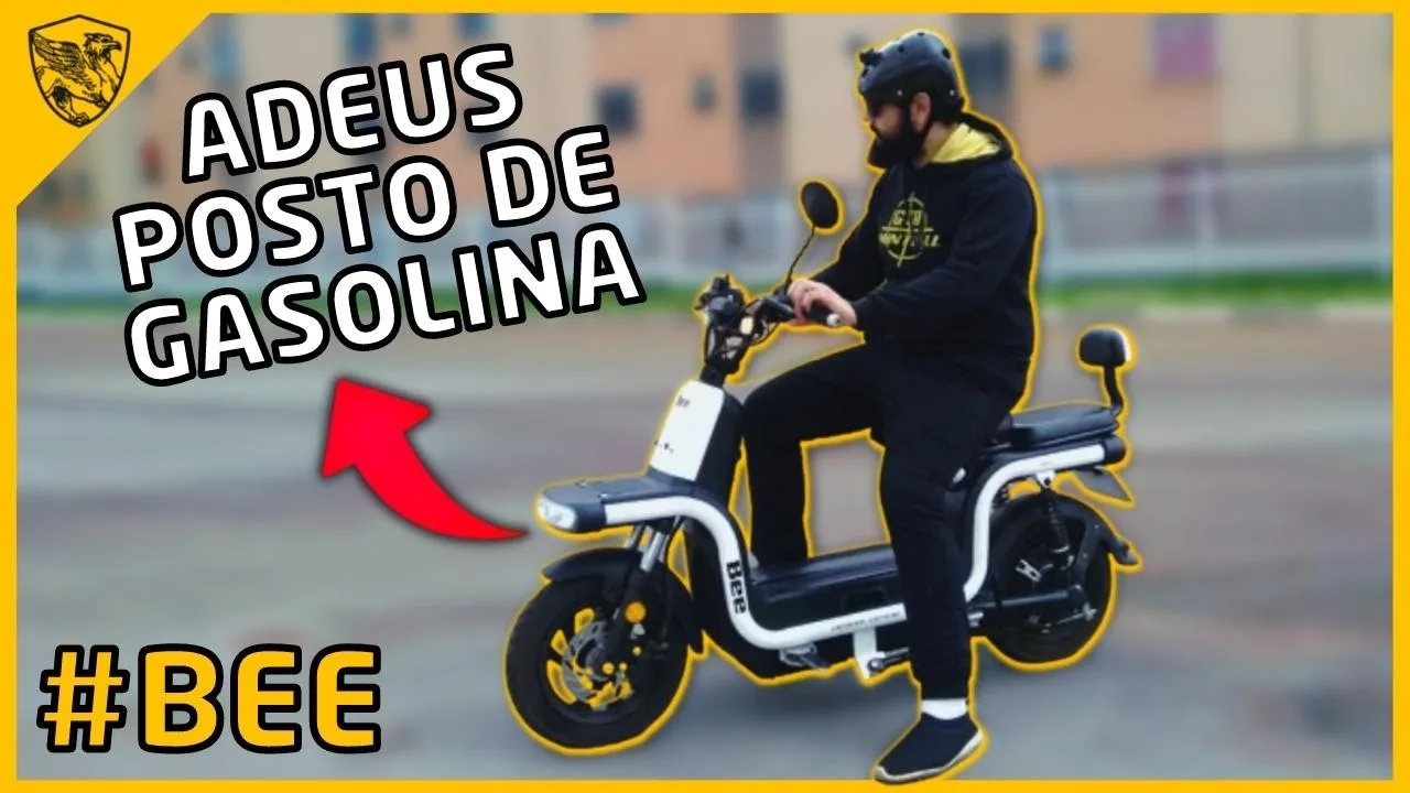 SCOOTER ELÉTRICA BEE U1 - A REVOLUÇÃO DO MOBILIDADE URBANA - CONHEÇAM A BEE @BeeBrasil