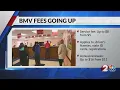 BMV fees going up