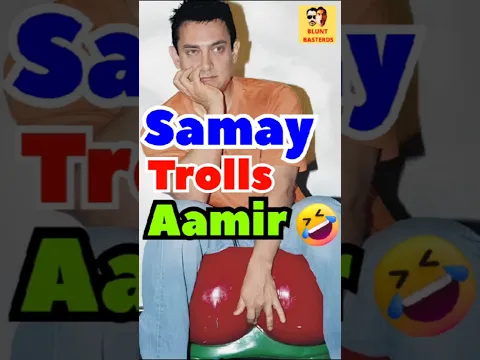 Samay Trolls Aamir 🤪 | Source: Netflix #satire #aamirkhan #ranbirkapoor #samayraina