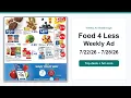 Food 4 Less Weekly Ad 26 - 26 Top 10 Deals