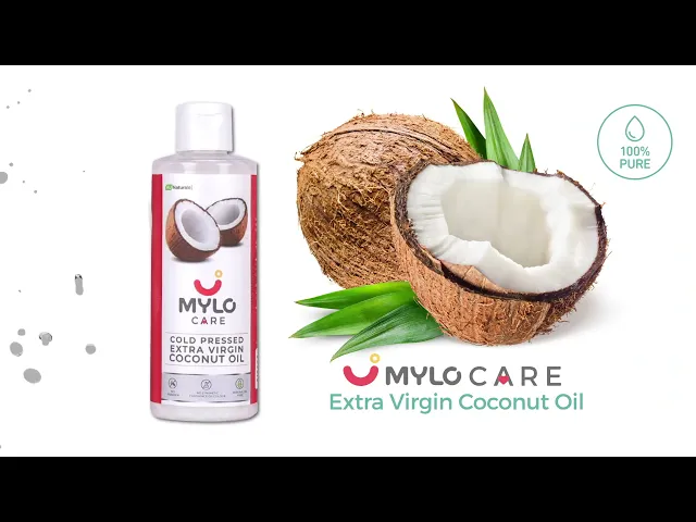 Cold Pressed Extra Virgin Coconut Oil for Skin & Hair - Nourishes Skin Deeply | Reduces Dandruff | Strengthens Hair | Soothes Baby's Rashes - 200 ml