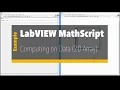 Mathscript Node Computing on Data 2D Array