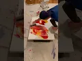 Learning to Abstract Paint Week 2 How to Abstract Art Acrylic on Canvas Modern Art Painting