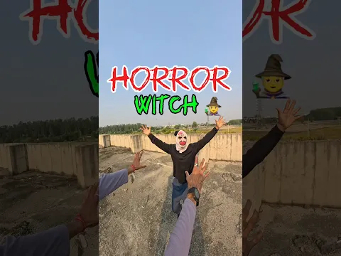 Horror witch 🧙. #xrun #parkour #trending #shorts #viralvideo #pov #song #spiderman #horror