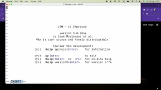 How to use vim in Terminal to a Text File SHELL Tutorial