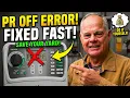 Rain Bird ESP-6TM PR OFF Error Code Fix Sprinkler Timer Troubleshooting