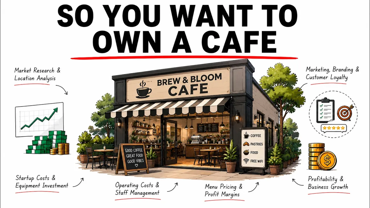 The Economics of Owning a Cafe: video thumbnail