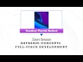 WS-5-Full-Stack - Database Concept-Zoom Session