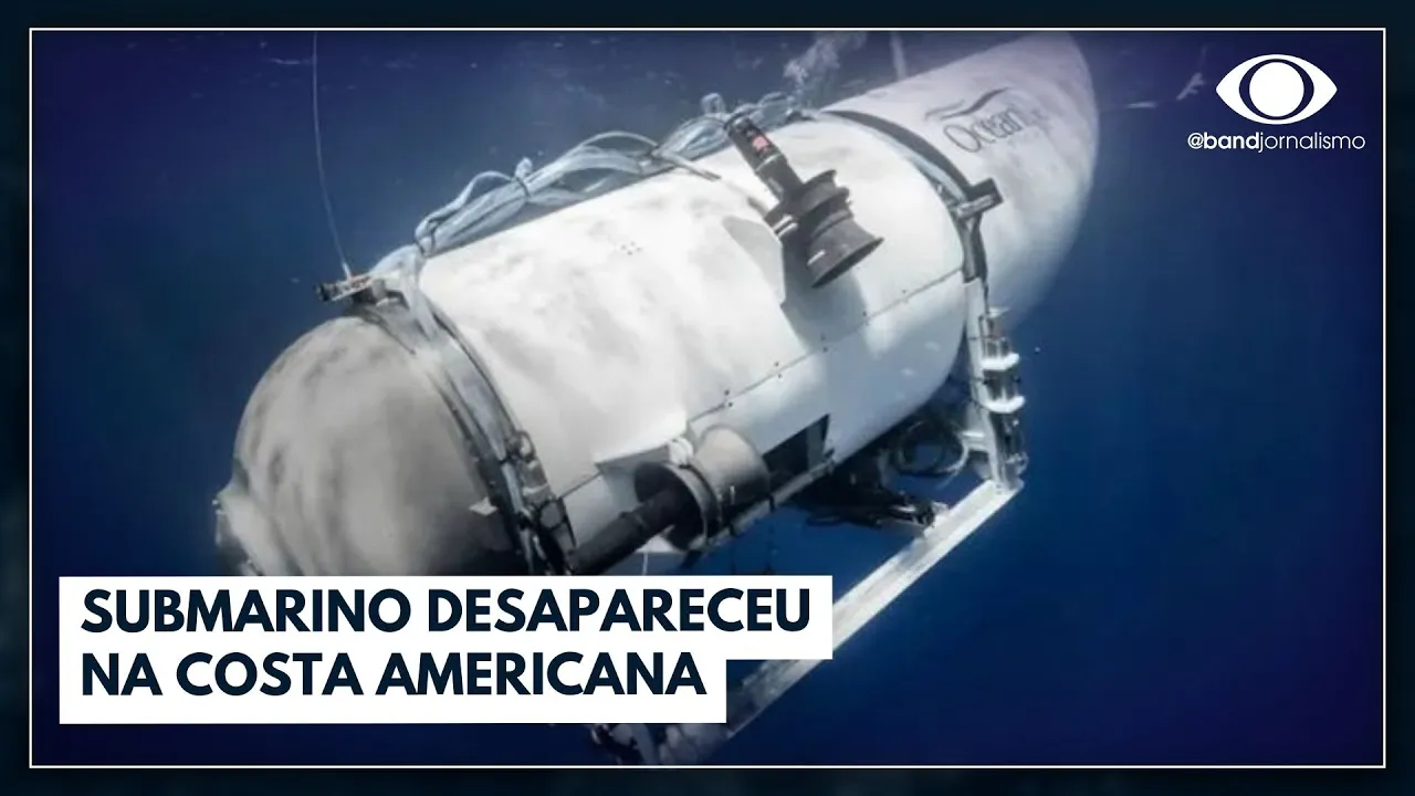 Submarino desaparecido tem menos de 40 horas de oxigênio | Jornal da Band