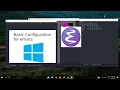 Basic Emacs Configuration On Windows