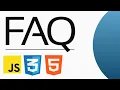 Build an FAQ Component JS