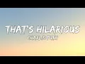 Download Lagu Charlie Puth - That's Hilarious (Lyrics)