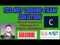 Mixed Series of Fibonacci Prime Numbers TCS NQT Coding Question-2018