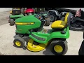 How to Start and Operate John Deere X300
