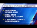 Uxbridge honors Officer Stephen LaPorta with wake funeral