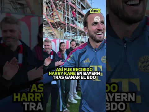 HARRY KANE ES RECIBIDO COMO HÉROE EN BAYERN MUNICH TRAS GANAR EL BDO | Depor