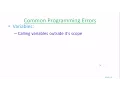 Java Beginners Tutorials Variable Scope Common Programming Errors