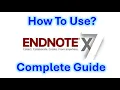 How to Use EndNote for Free A Complete Beginner s Guide