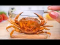 Catch And Cook BEST EVER Spicy Miniature Chilli Crab π¦ Singapore Style Recipe π¦ Mini Yummy ASMR