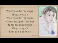 JUNGWOO 'SUGAR' Easy Lyrics
