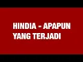 Lagu HINDIA - APAPUN YANG TERJADI | Lirik Lagu