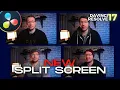 NEW Super Easy Animated Split Screen in Davinci Resolve 17 FREE with Collage Effect