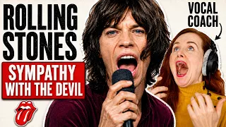 mick jaggers sorcery rolling stones vocal coach analysis sympathy for the devil reaction